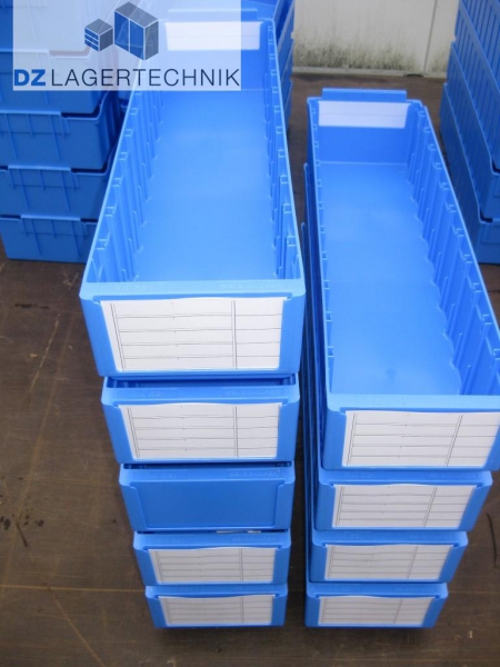 RK 621 Regalkasten mit Trennwand in blau von SSI Schäfer – Bild 6