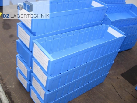 RK 621 Regalkasten mit Trennwand in blau von SSI Schäfer – Bild 7