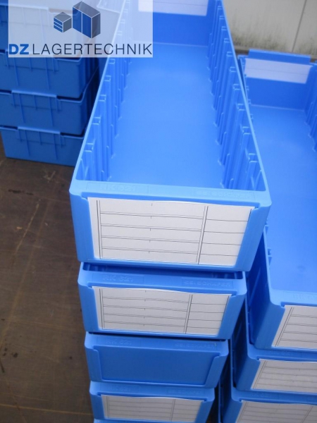 RK 621 Regalkasten mit Trennwand in blau von SSI Schäfer – Bild 2