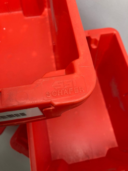 Lagerkasten KS 17 in rot von SSI Schäfer 360x265x190 mm (5 Stück) – Bild 4