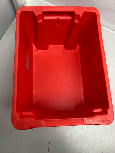 Lagerkasten KS 17 in rot von SSI Schäfer 360x265x190 mm (5 Stück) – Bild 7