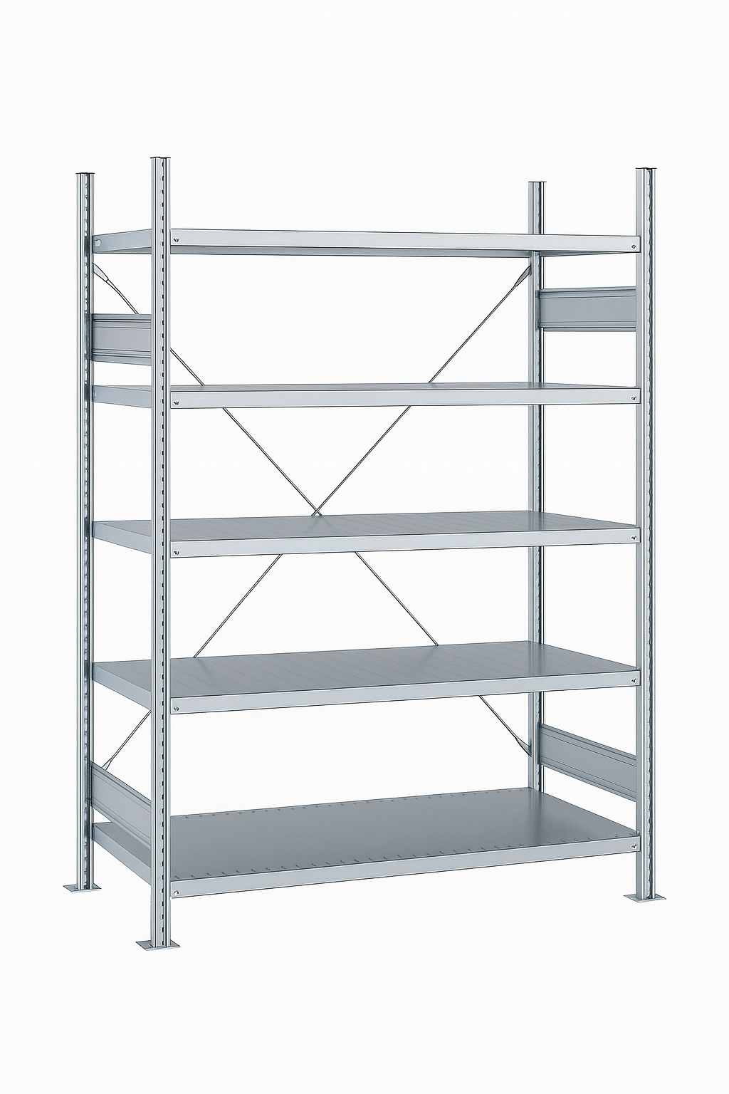 SSI Schäfer R3000 Fachbodenregal Konfigurator Tiefe 500 mm x Feldbreite 994 / 995 / 1.282 mm