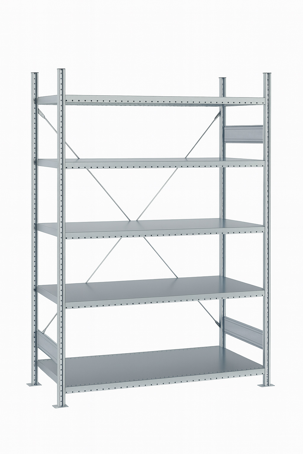 SSI Schäfer R3000 Fachbodenregal Konfigurator Tiefe 400 mm x Feldbreite 994 / 995 / 1.282 mm