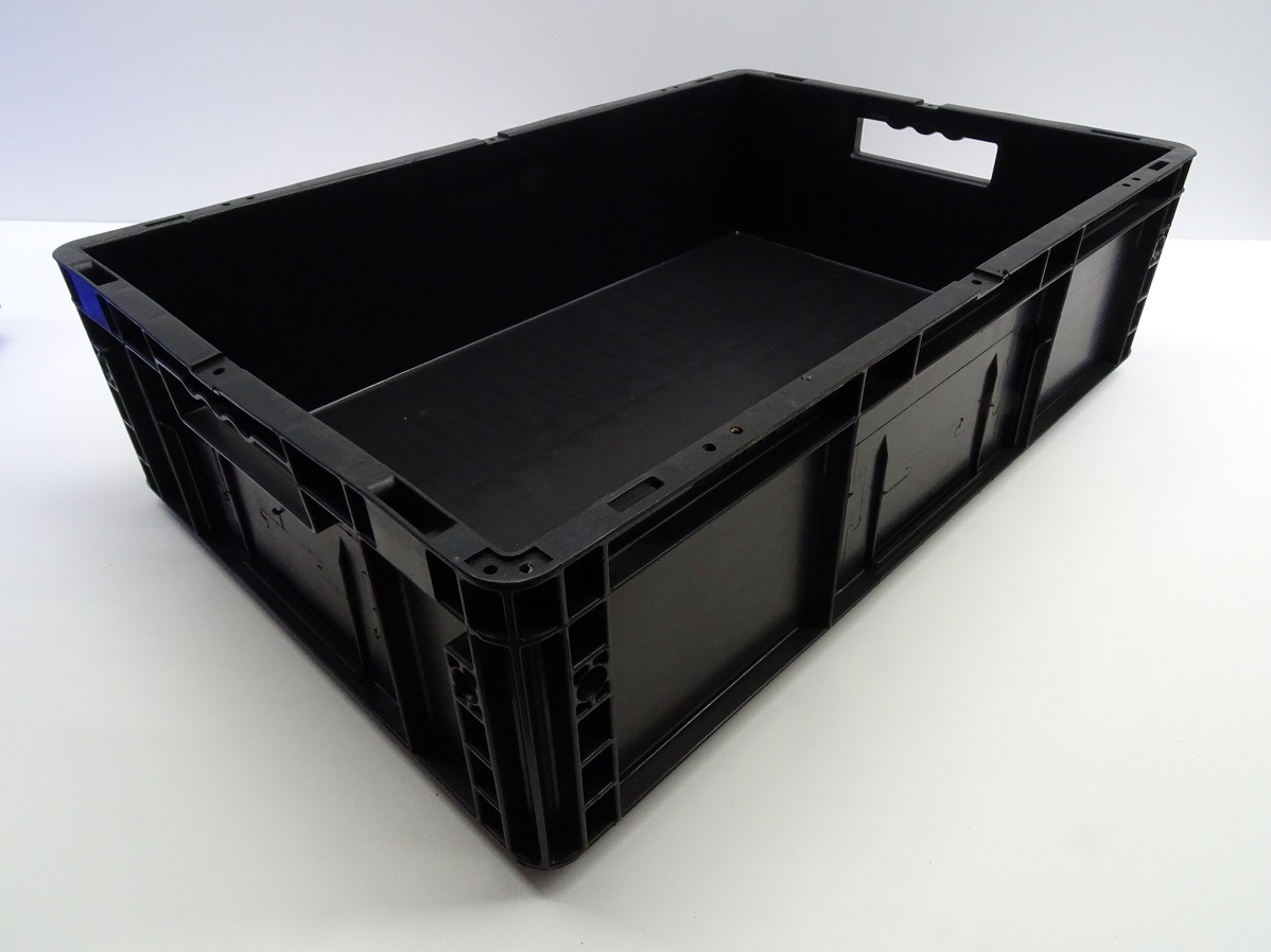 Lagerkiste EF MF 6170 in schwarz von SSI Schäfer 600x400x170